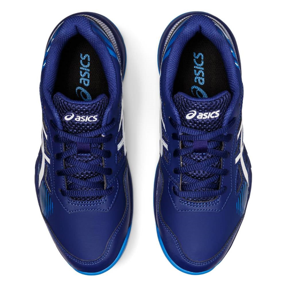 Asics Gel Game 8 GS Junior Tennis Shoe (Dive Blue/White) - RacquetGuys.ca