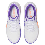 Asics Gel Resolution 9 GS Junior Tennis Shoe (White/Purple) - RacquetGuys.ca