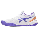Asics Gel Resolution 9 GS Junior Tennis Shoe (White/Purple) - RacquetGuys.ca