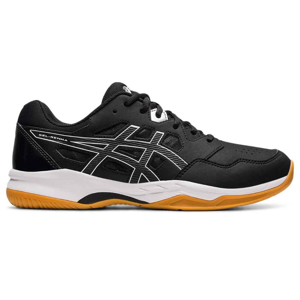 Asics Gel Renma Men's Indoor Court Shoe (Black/White) - RacquetGuys.ca