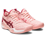 Asics Blast FF 3 Women's Indoor Court Shoe (Frosted Rose/Cranberry) - RacquetGuys.ca
