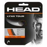 Head Lynx Tour 16/1.30 Tennis String (Orange)