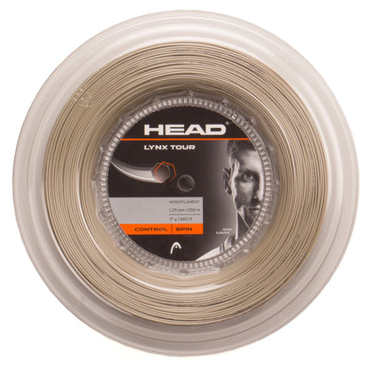 Head Lynx Tour 17 Tennis String Reel (Champagne) - RacquetGuys.ca