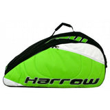 Harrow Pro Squash 12 Pack Racquet Bag (Green) - RacquetGuys.ca