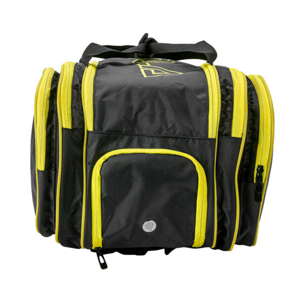 JOOLA Tour Elite Pickleball Bag (Black/Yellow) - RacquetGuys.ca
