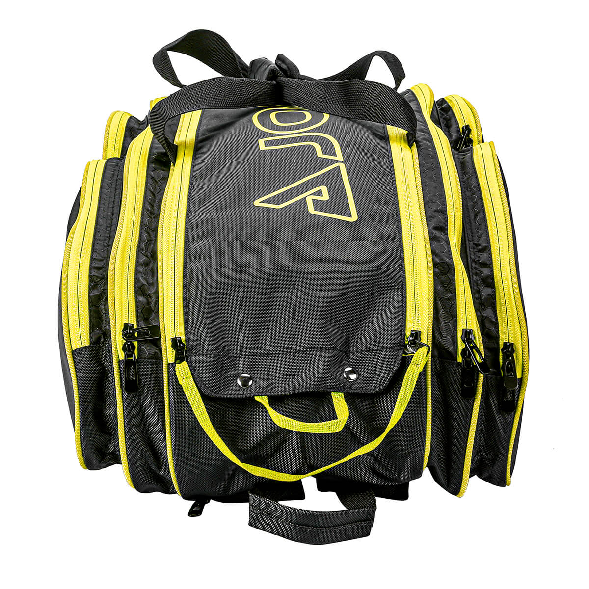 JOOLA Tour Elite Pickleball Bag (Black/Yellow) - RacquetGuys.ca