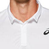 Asics Men's Club Polo (White) - RacquetGuys.ca