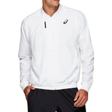 Asics Men's Practice Jacket (White) - RacquetGuys.ca