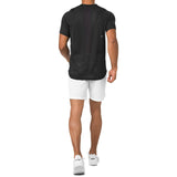 Asics Men's Gel Cool Short Sleeve Top (Black) - RacquetGuys.ca