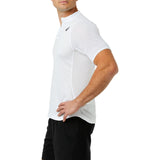 Asics Men's Gel Cool Polo (White) - RacquetGuys.ca