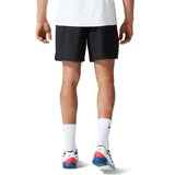 Asics Men's 7-Inch Shorts (Perfomance Black/Grey) - RacquetGuys.ca