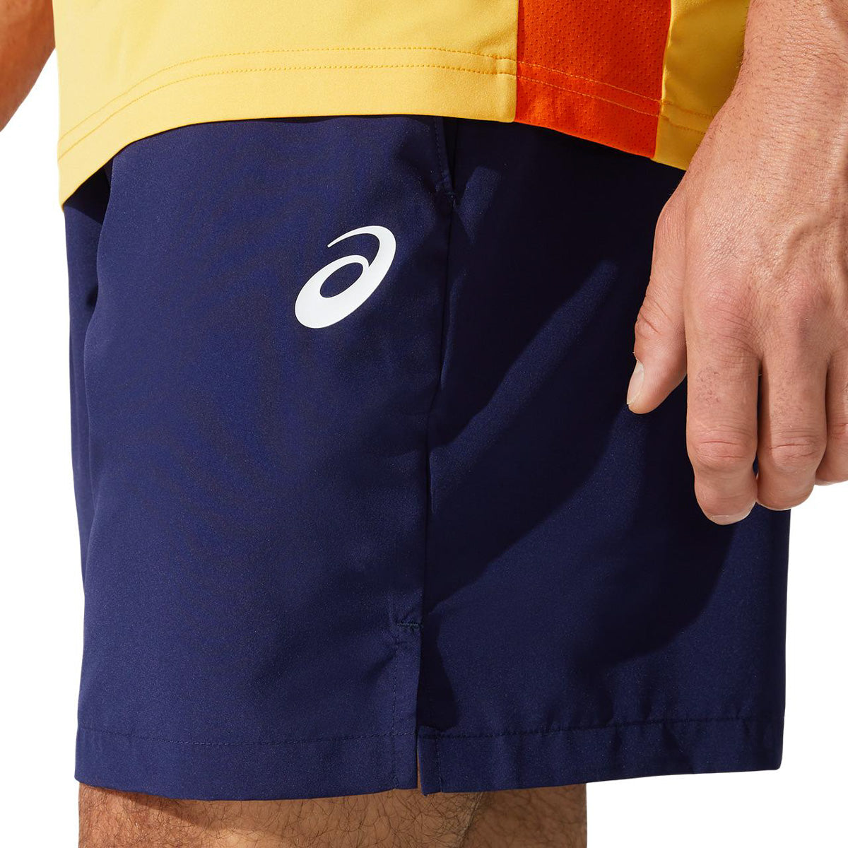 Asics Men's 7-Inch Shorts (Peacoat) - RacquetGuys.ca