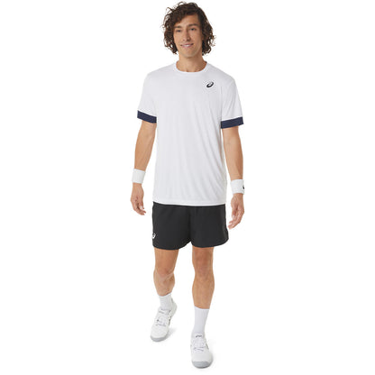 Asics Men's Court 7-Inch Shorts (Black) - RacquetGuys.ca