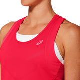 Asics Womens Tennis Tank Top (Pink) - RacquetGuys.ca