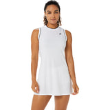 Asics Women's Court Dress (White) - RacquetGuys.ca