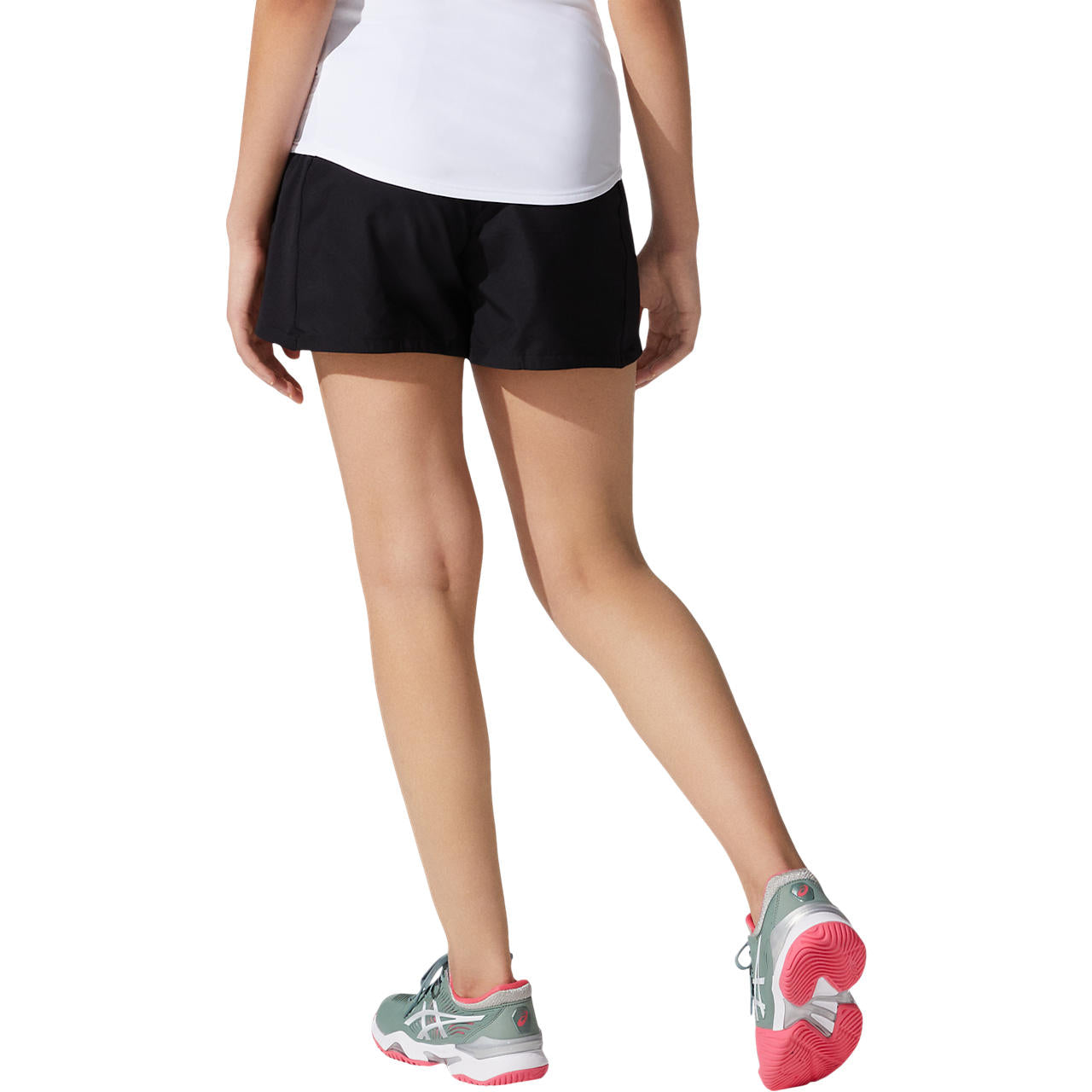 Asics Women's Court Shorts (Black) - RacquetGuys.ca
