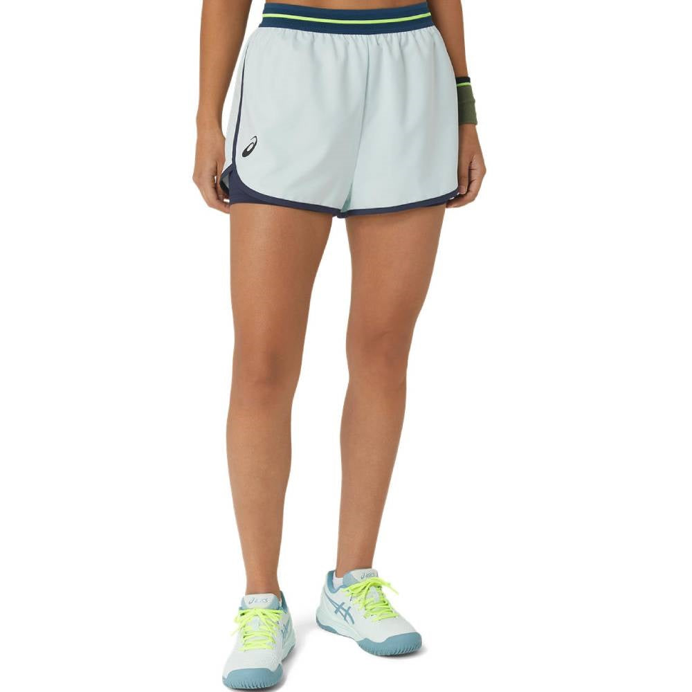 Asics Women's Match Short (Blue) - RacquetGuys.ca