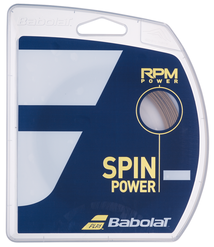 Babolat RPM Power 16 Tennis String (Electric Brown) - RacquetGuys.ca