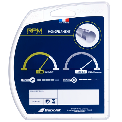 Babolat RPM Soft 16 Tennis String (Orange) - RacquetGuys.ca