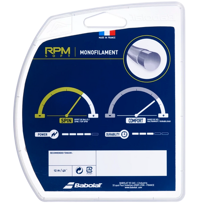 Babolat RPM Soft 17 Tennis String (Orange) - RacquetGuys.ca