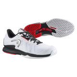 Head Sprint Pro 3.5 Men's Tennis Shoe (White/Black) - RacquetGuys.ca