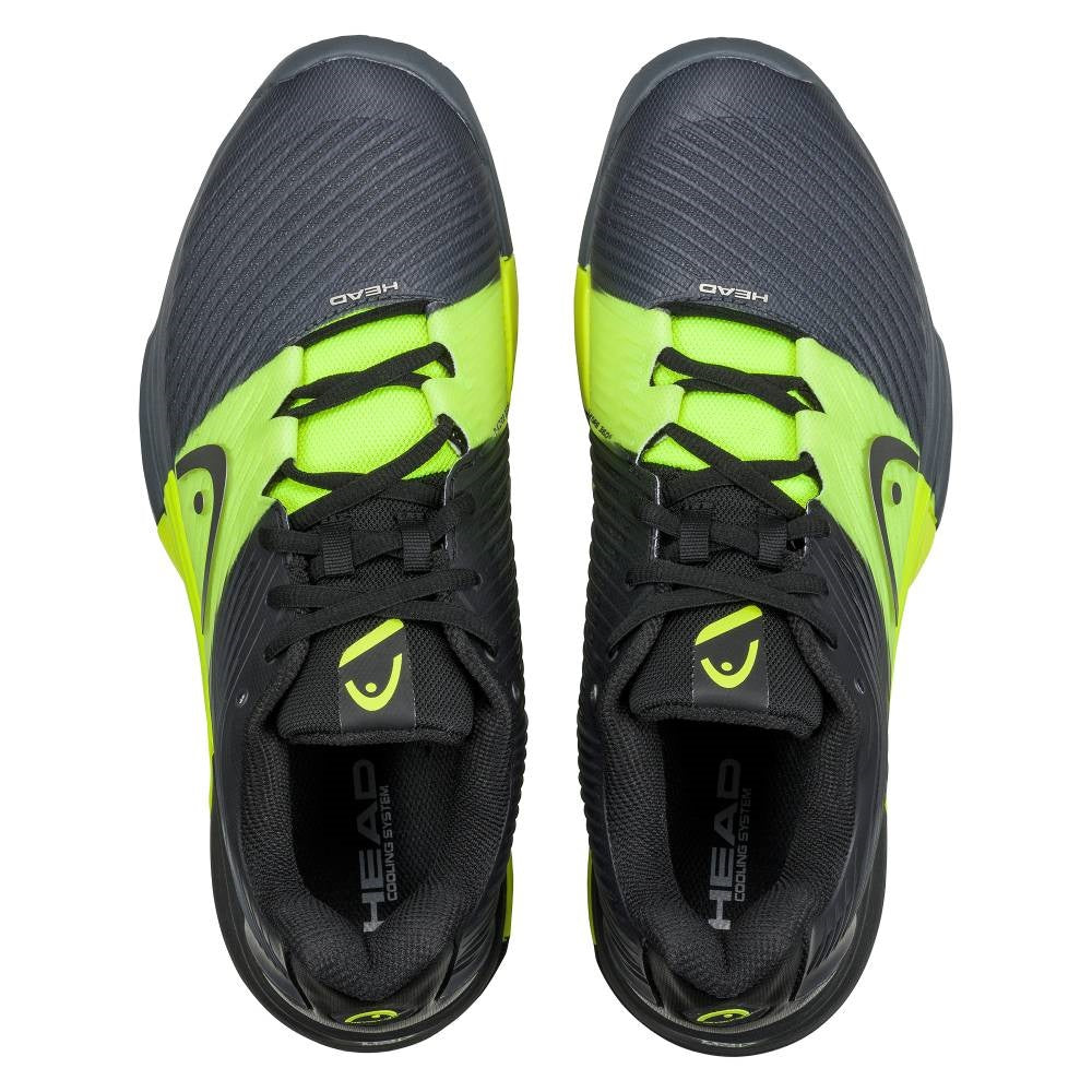 Head Revolt Pro 4.0 Men's Tennis Shoe (Black/Yellow) - RacquetGuys.ca