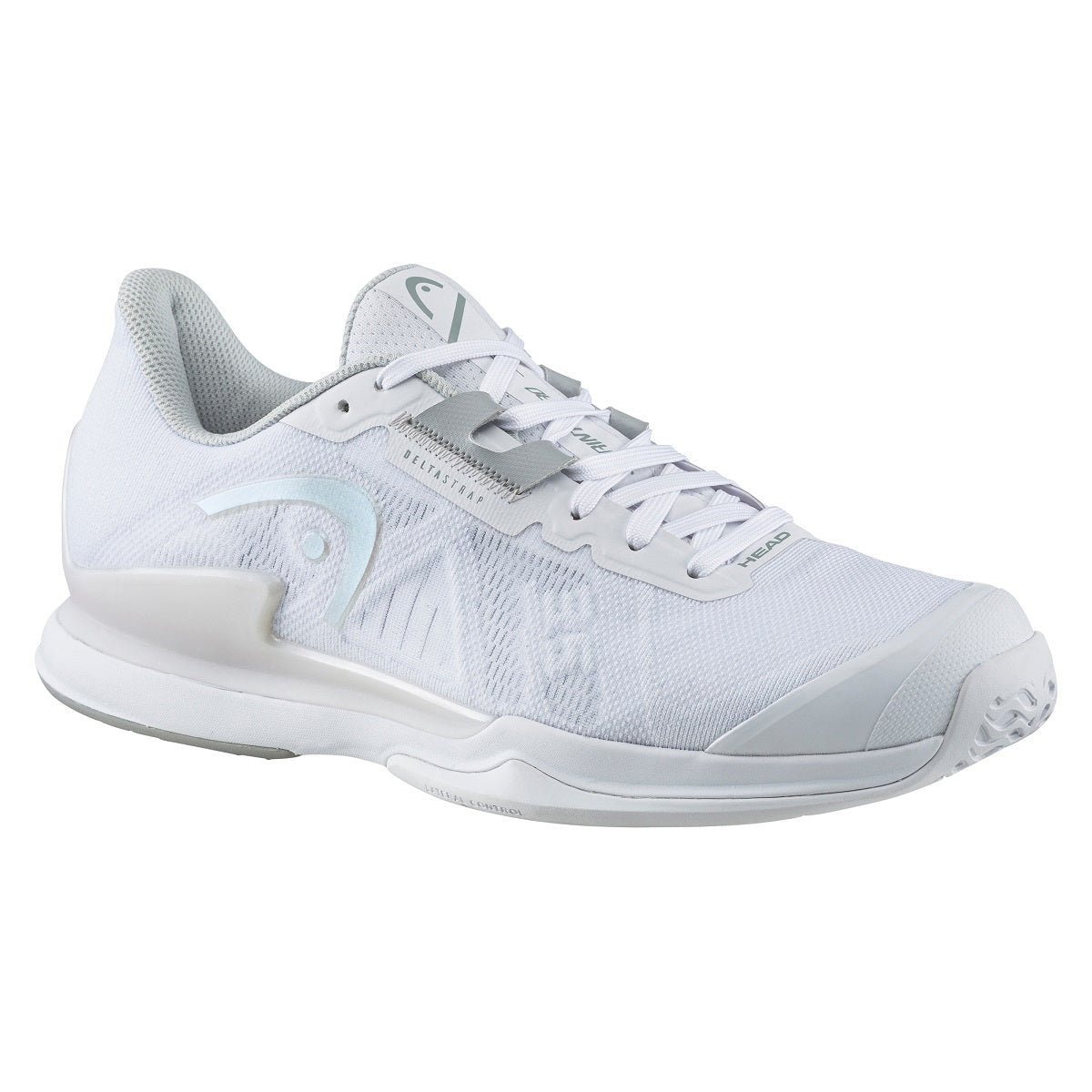 Head Sprint Pro 3.5 Women's Tennis Shoe (White/Iridescent) - RacquetGuys.ca