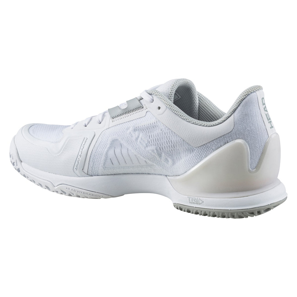 Head Sprint Pro 3.5 Women's Tennis Shoe (White/Iridescent) - RacquetGuys.ca