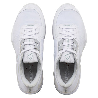 Head Sprint Pro 3.5 Women's Tennis Shoe (White/Iridescent) - RacquetGuys.ca