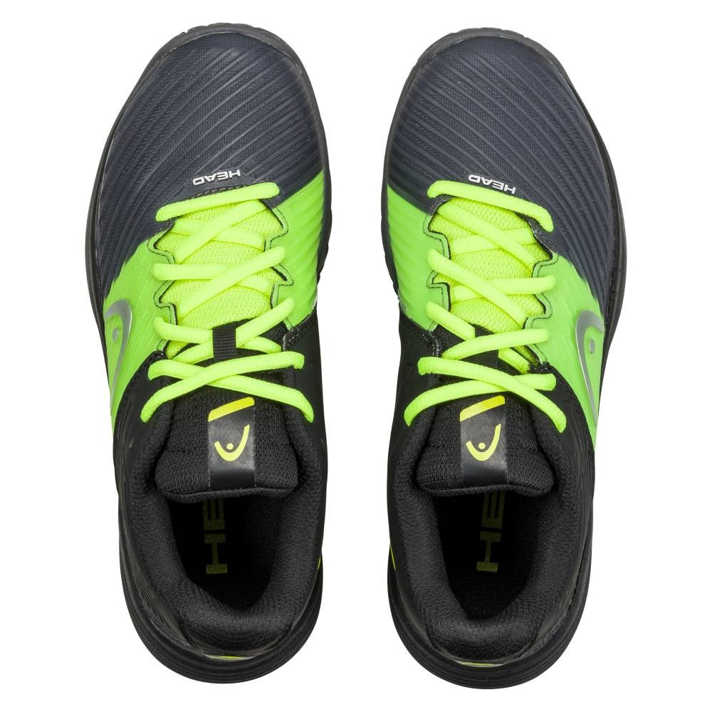 Head Revolt Pro 4 Junior Tennis Shoe (Black/Yellow) - RacquetGuys.ca