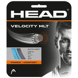 Head Velocity MLT 17 Tennis String (Blue) - RacquetGuys.ca