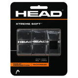Head Xtreme Soft Overgrip 3 Pack (Black) - RacquetGuys.ca