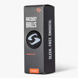 Gearbox Racquetballs 3-Ball Pack (Black) - RacquetGuys.ca