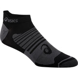 Asics Men's Quick Lyte Plus 3-Pack Socks (Perf Black/Grey) - RacquetGuys.ca