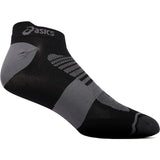 Asics Men's Quick Lyte Plus 3-Pack Socks (Perf Black/Grey) - RacquetGuys.ca