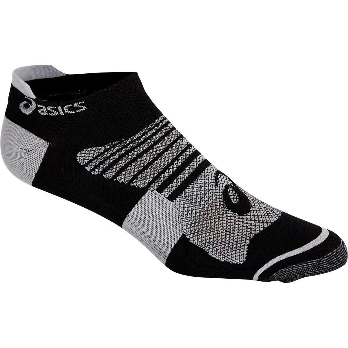 Asics Men's Quick Lyte Plus 3-Pack Socks (White/Perf Black) - RacquetGuys.ca