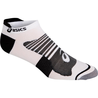 Asics Men's Quick Lyte Plus 3-Pack Socks (White/Perf Black) - RacquetGuys.ca