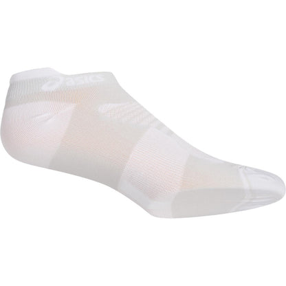 Asics Women's Quick Lyte Plus 3-Pack Socks (White/Black) - RacquetGuys.ca