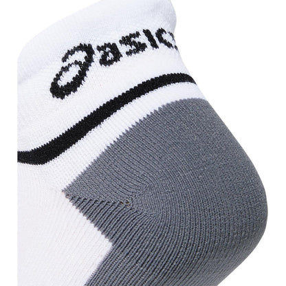 Asics Intensity Single Tab 2.0 Socks (Brilliant White) - RacquetGuys.ca