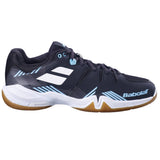 Babolat Shadow Spirit Men's Indoor Court Shoe (Black/Light Blue)