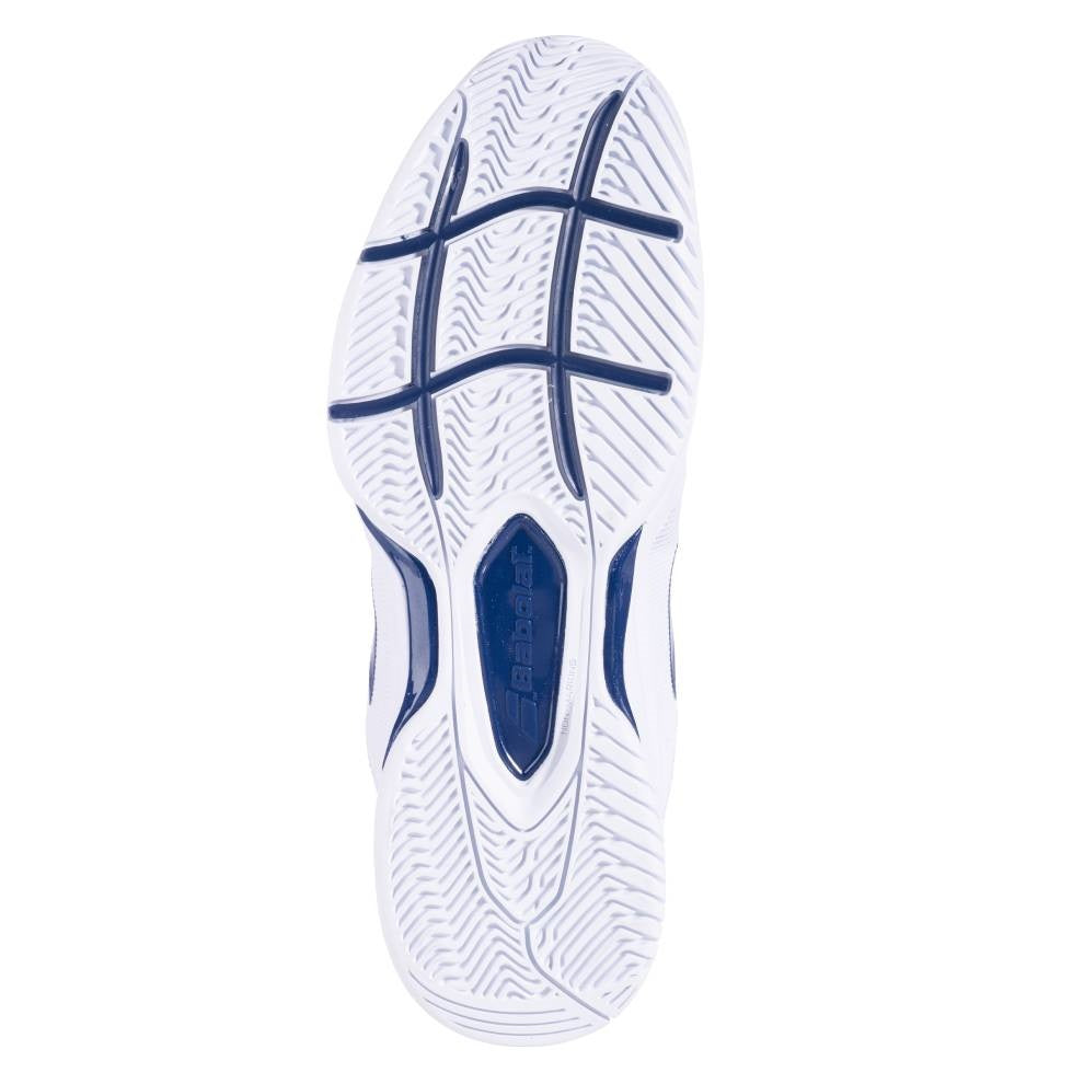 Babolat SFX 3 AC Men's Tennis Shoe (White/Navy) - RacquetGuys.ca