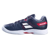 Babolat SFX 3 AC Men's Tennis Shoe (Black/Red) - RacquetGuys.ca