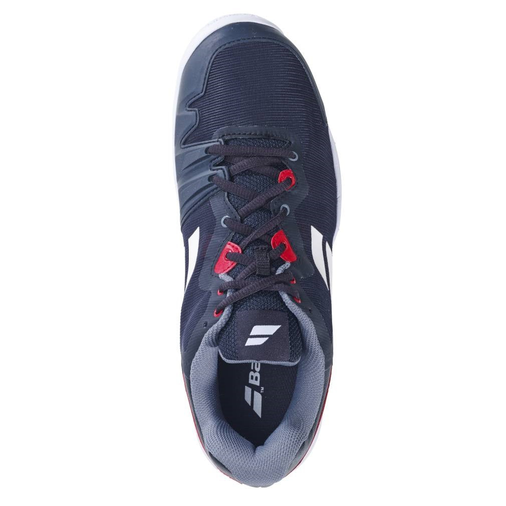 Babolat SFX 3 AC Men's Tennis Shoe (Black/Red) - RacquetGuys.ca