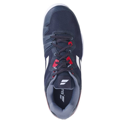 Babolat SFX 3 AC Men's Tennis Shoe (Black/Red) - RacquetGuys.ca
