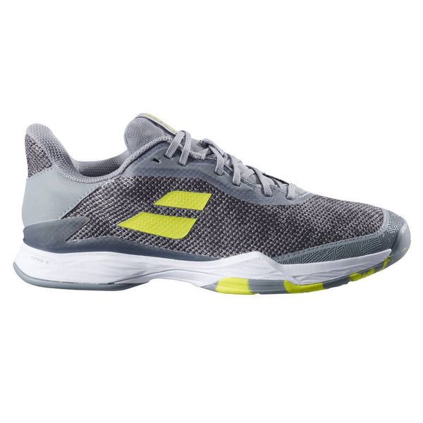 Babolat Jet Tere AC Men s Tennis Shoe Grey Yellow RacquetGuys.ca