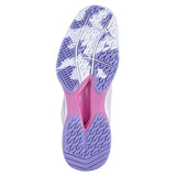 Babolat Jet Tere AC Women's Tennis Shoe (White/Purple) - RacquetGuys.ca