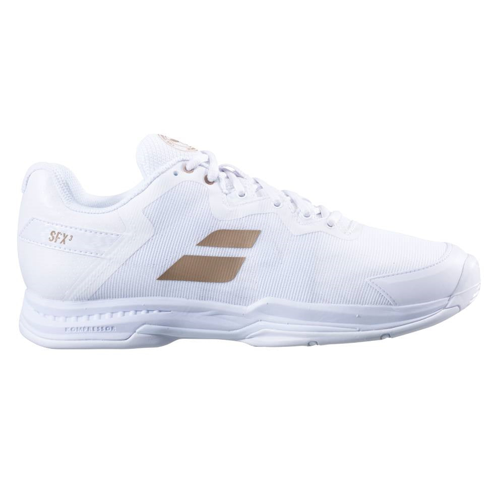 Babolat SFX3 AC Women's Tennis Shoe (White) - RacquetGuys.ca