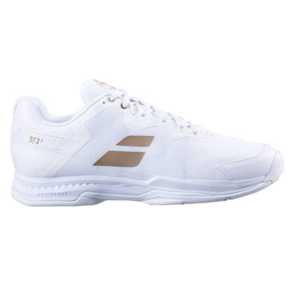 Babolat SFX3 AC Women's Tennis Shoe (White) - RacquetGuys.ca