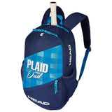 Head Plaid for Dad Elite Backpack Racquet Bag (Blue) - RacquetGuys.ca