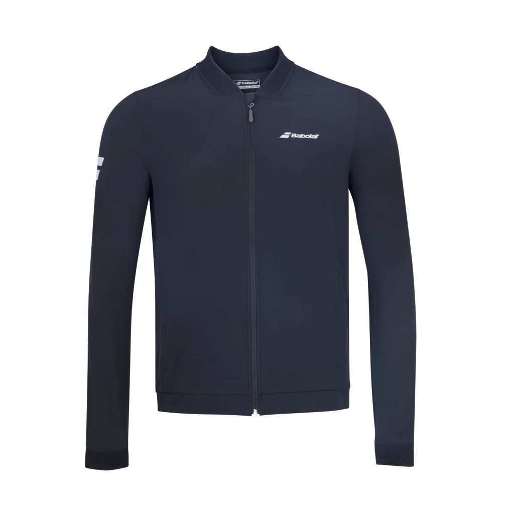 Babolat Boy's Play Jacket (Black) - RacquetGuys.ca